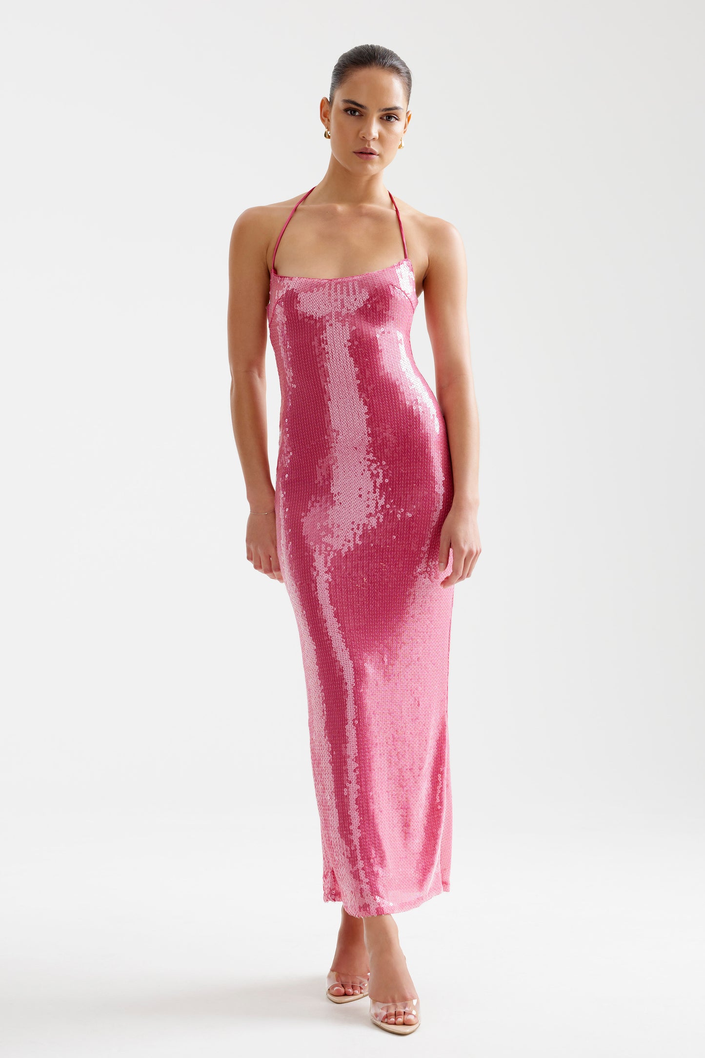 BRIGHT MELON IMMA DRESS