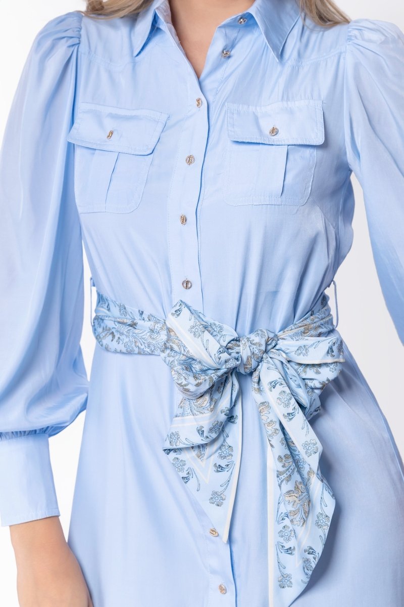 ALEX LIGHT BLUE DRESS