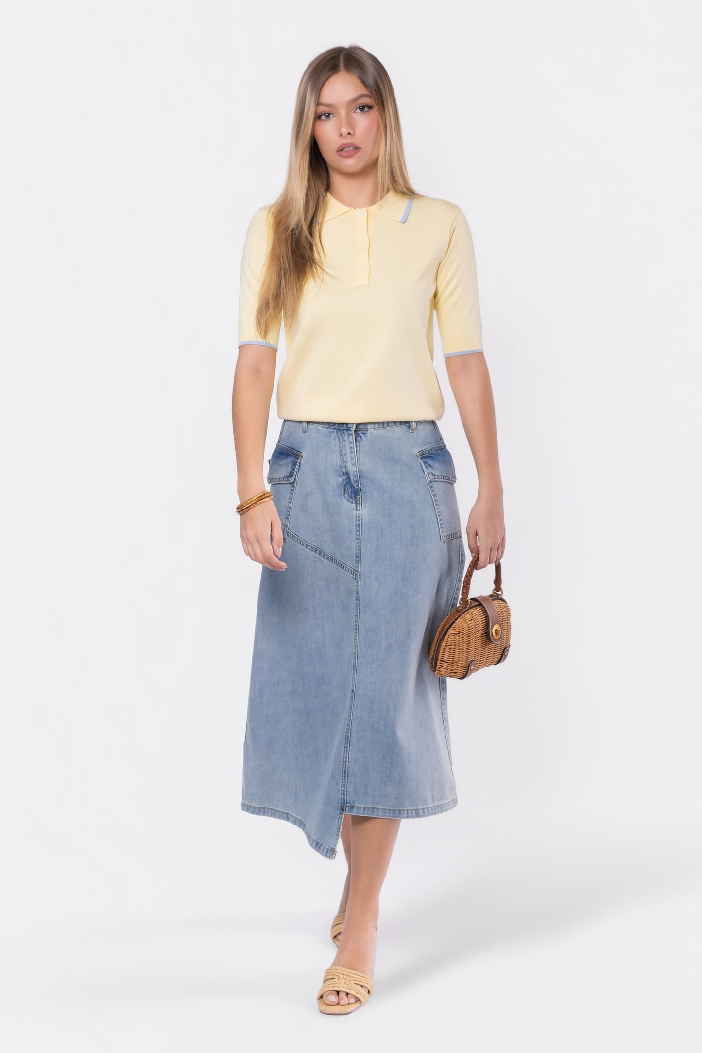 BLUE WILLA SKIRT