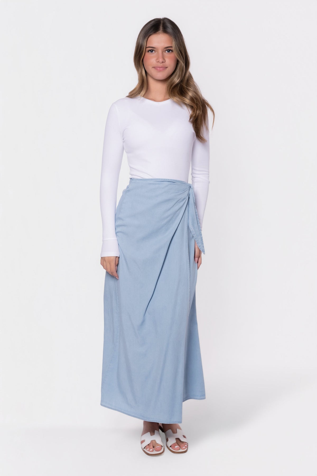 BLUE ANDIE SKIRT