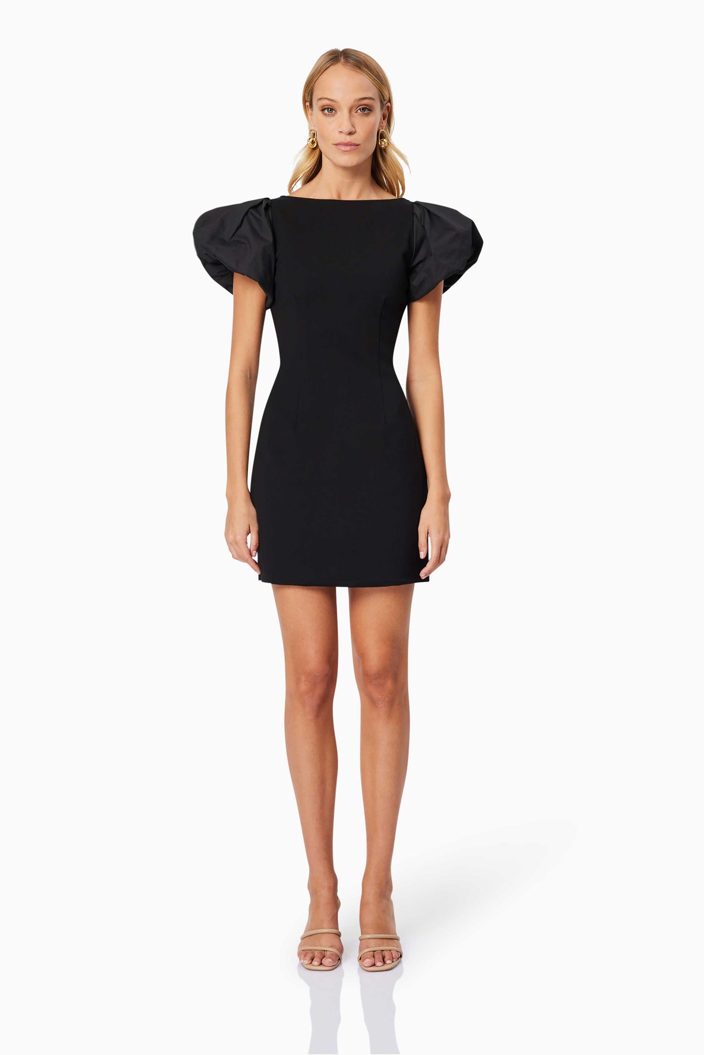 BLACK EDEN DAY MINI DRESS