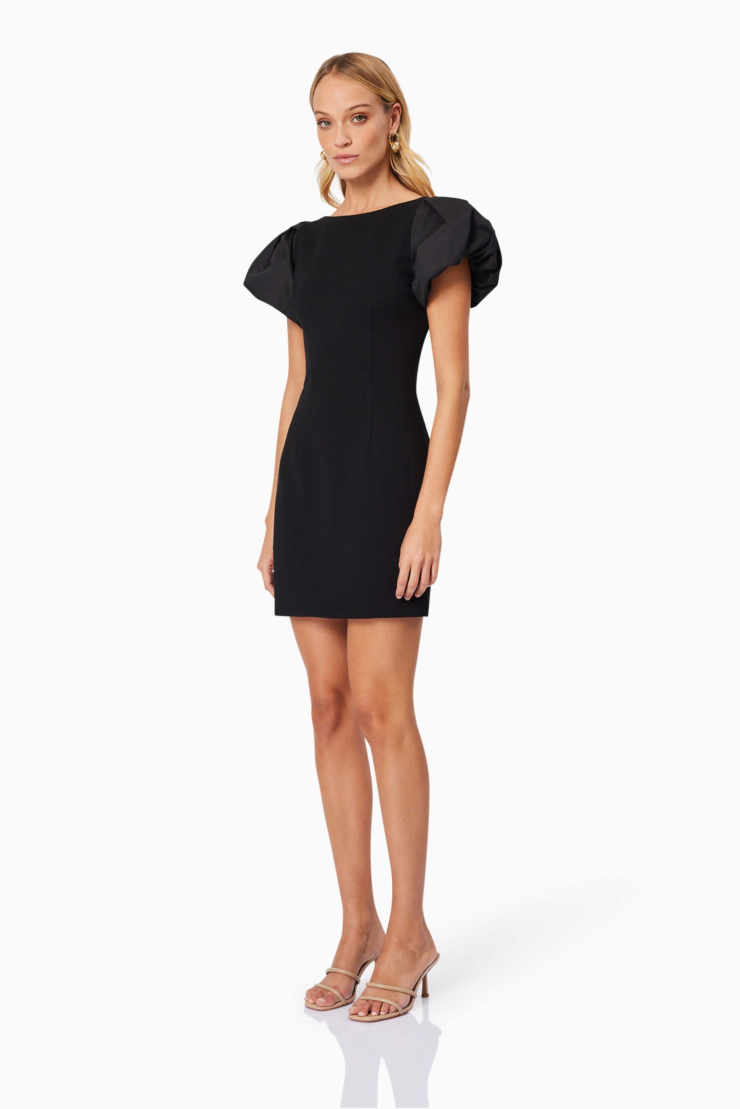 BLACK EDEN DAY MINI DRESS