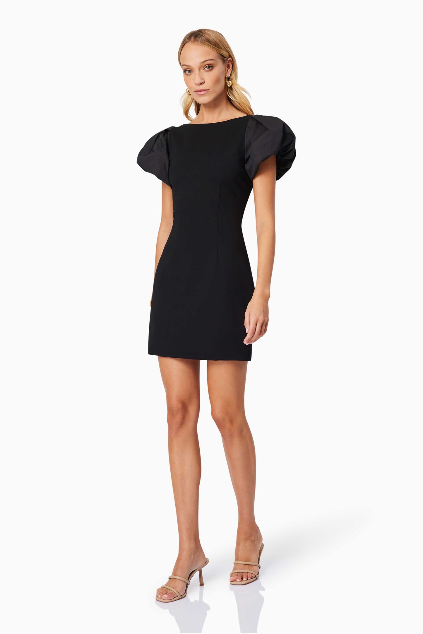 BLACK EDEN DAY MINI DRESS