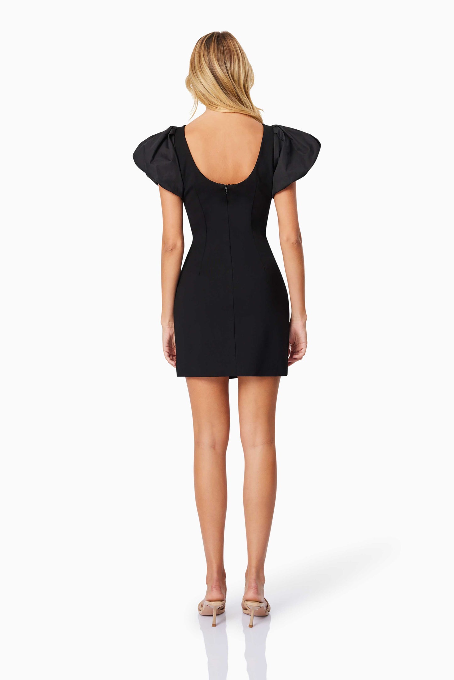 BLACK EDEN DAY MINI DRESS