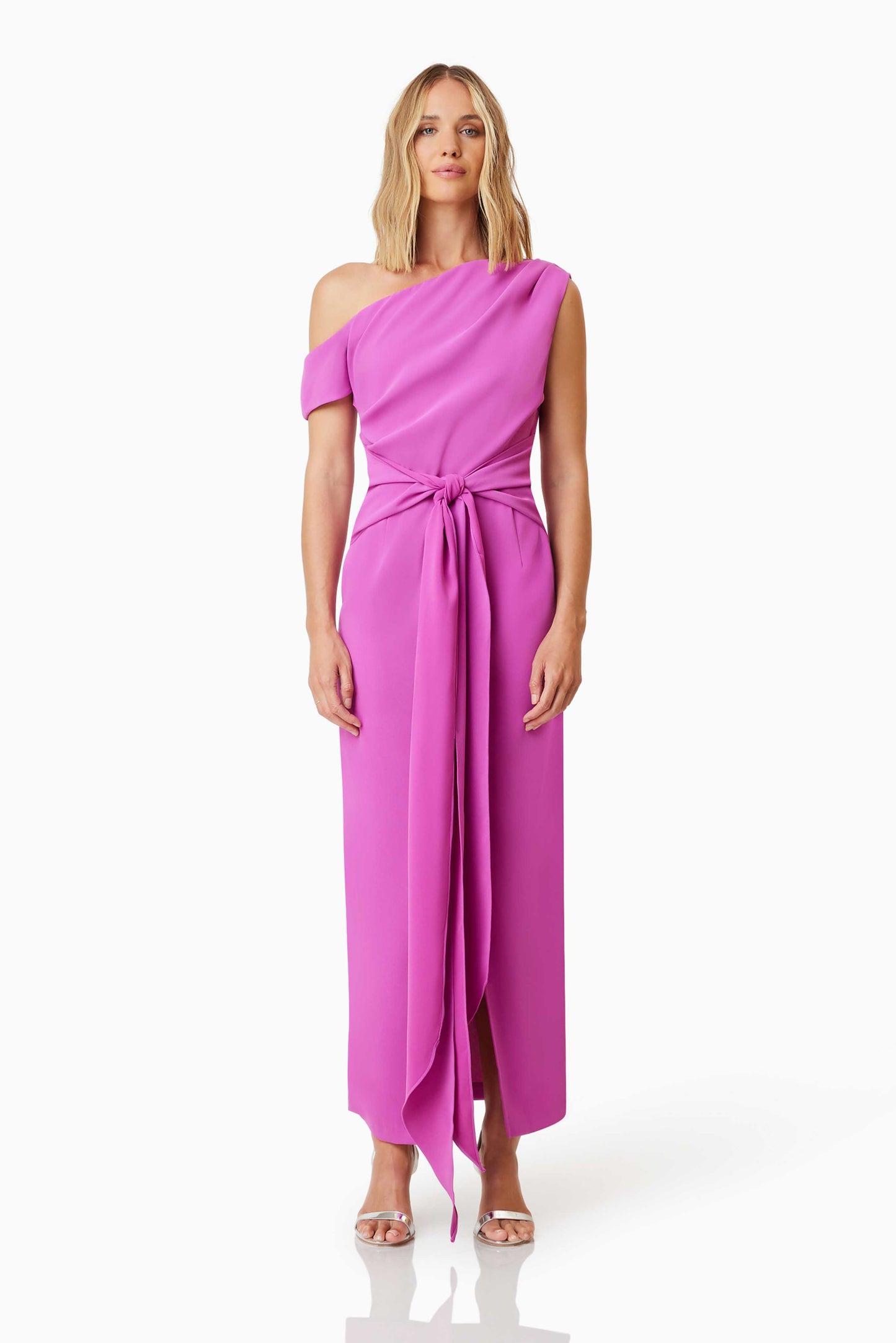 FUCSIA KENNA COCKTAIL MAXI DRESS