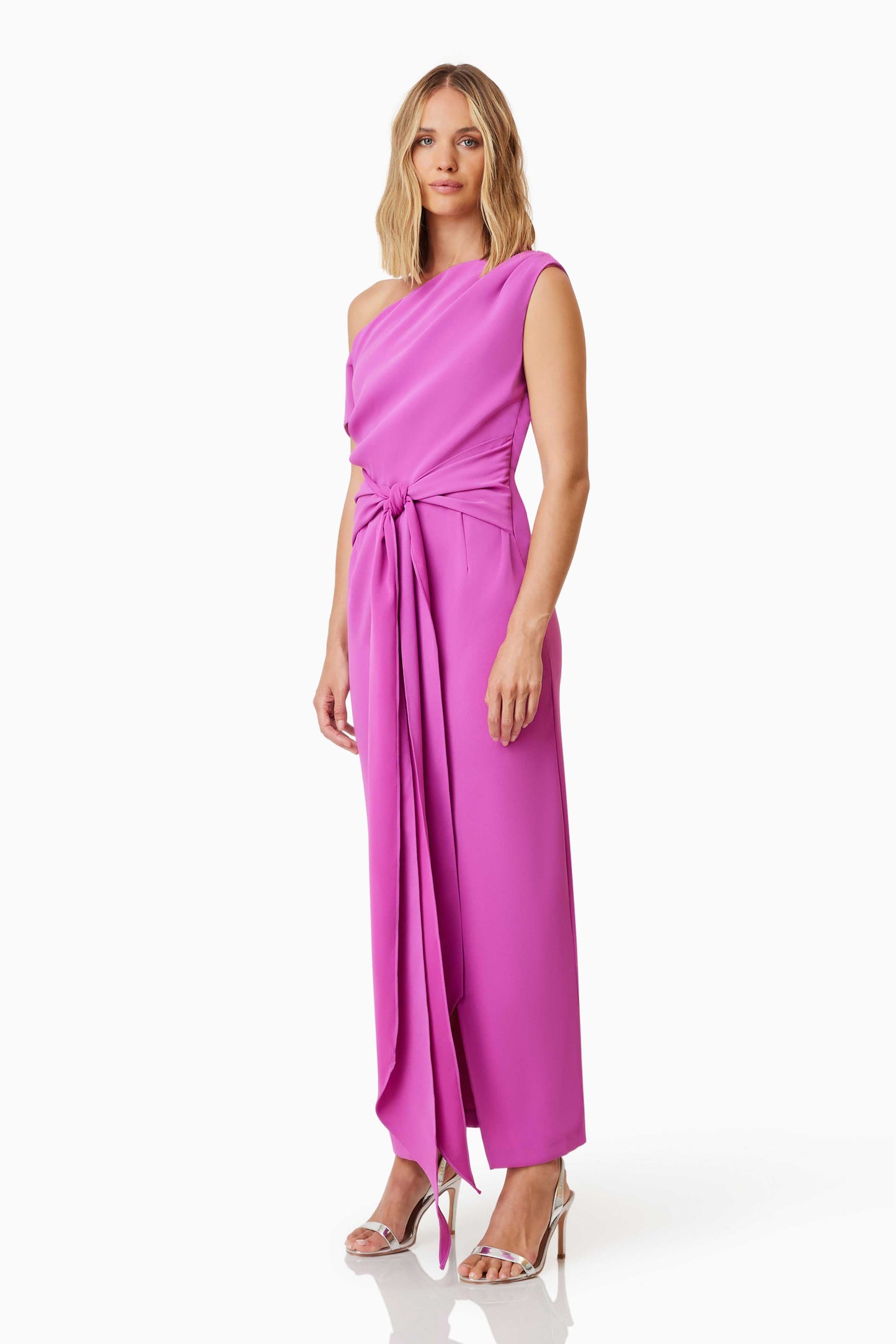 FUCSIA KENNA COCKTAIL MAXI DRESS