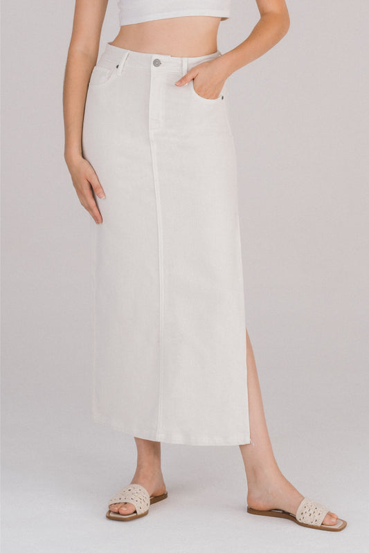SEA SALT MIDI SKIRT