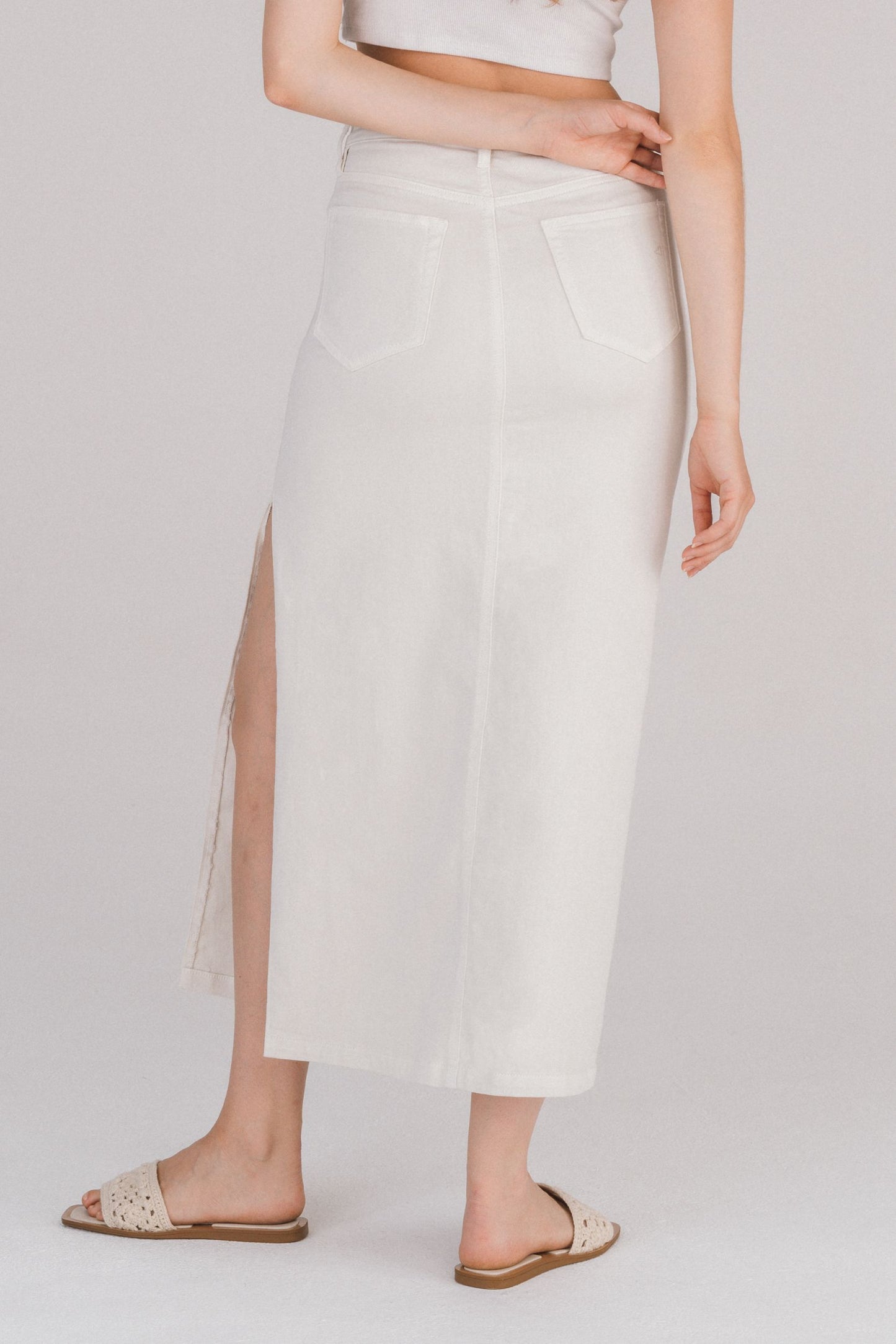 SEA SALT MIDI SKIRT
