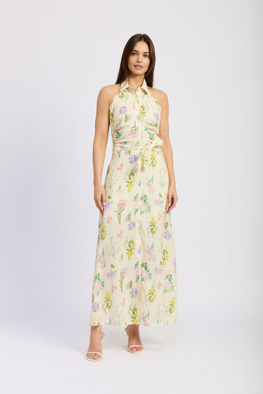 MULTI BOWEN MAXI DRESS