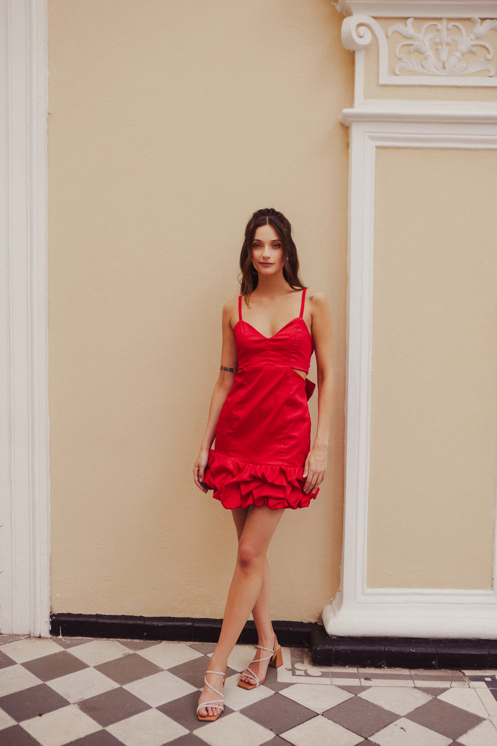 HABANA MINI RED DRESS