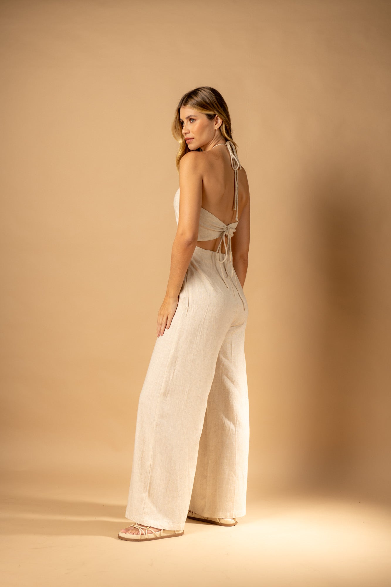 WHITE LA JOLLA JUMPSUIT