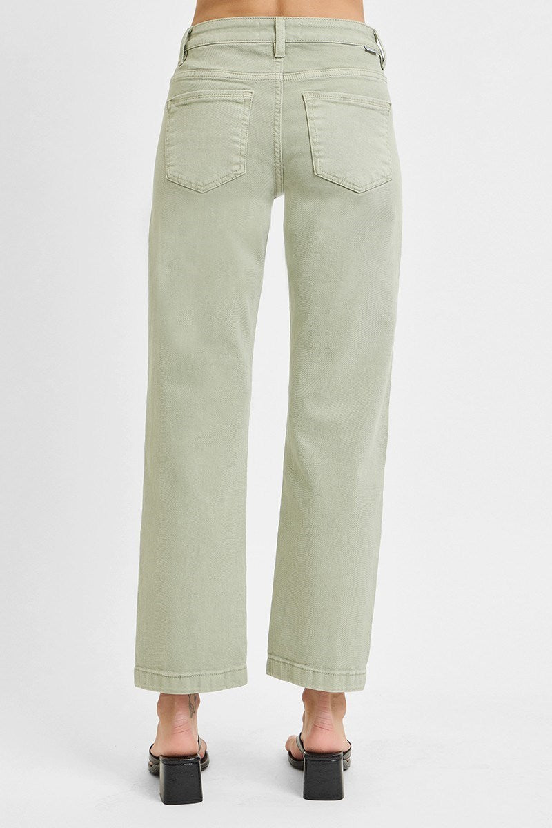 PISTACHIO DENIM PANT