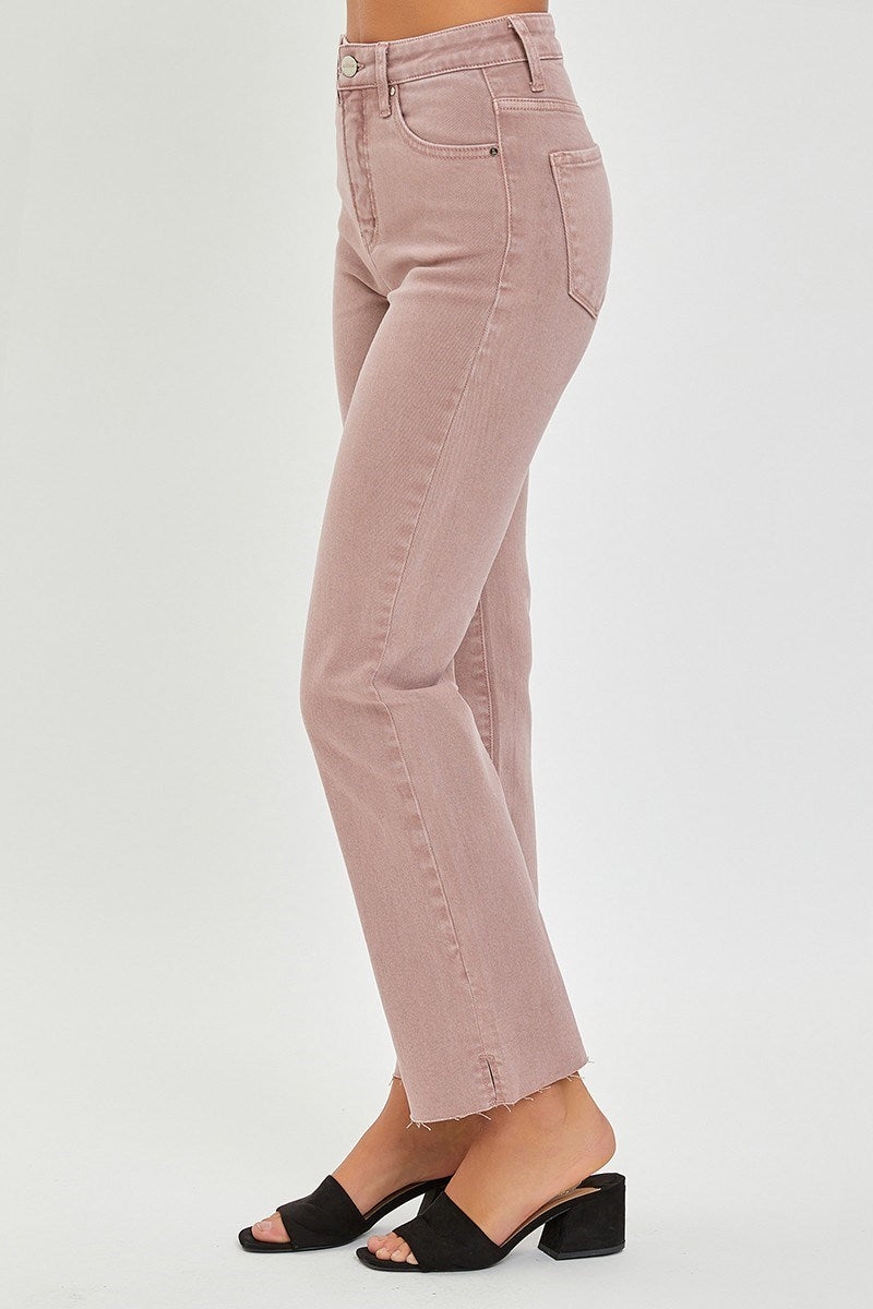 MAUVE DENIM PANT