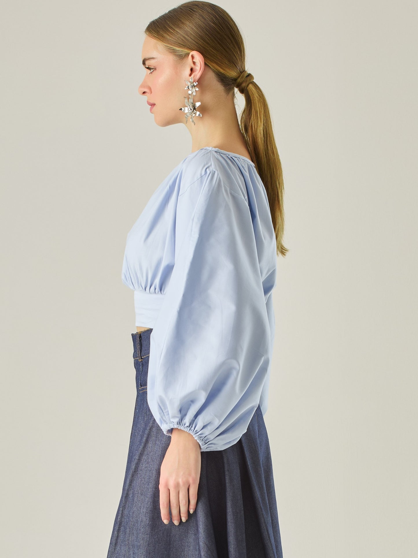 BABY BLUE YOSI TOP