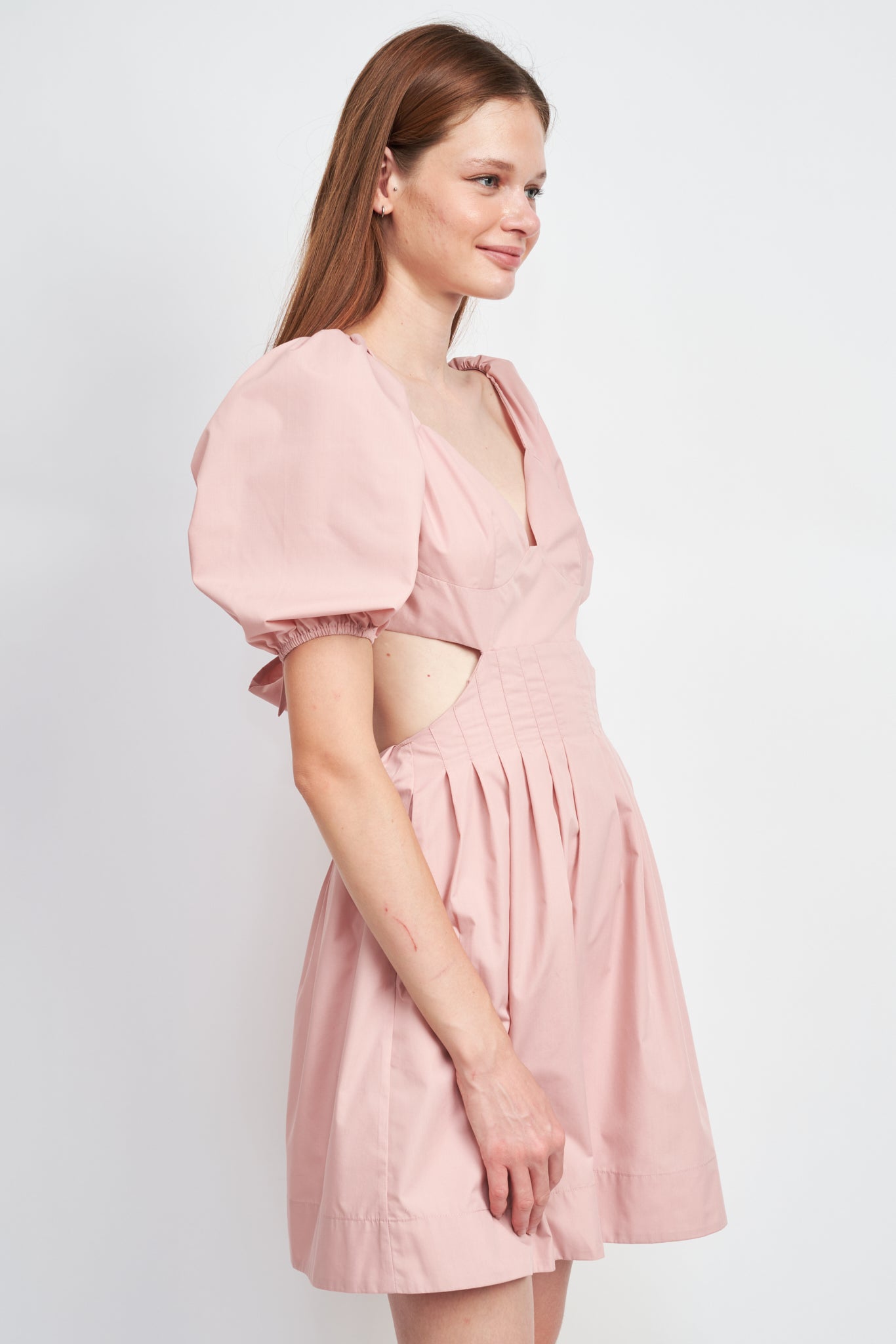 PINK SIMONE MINI DRESS