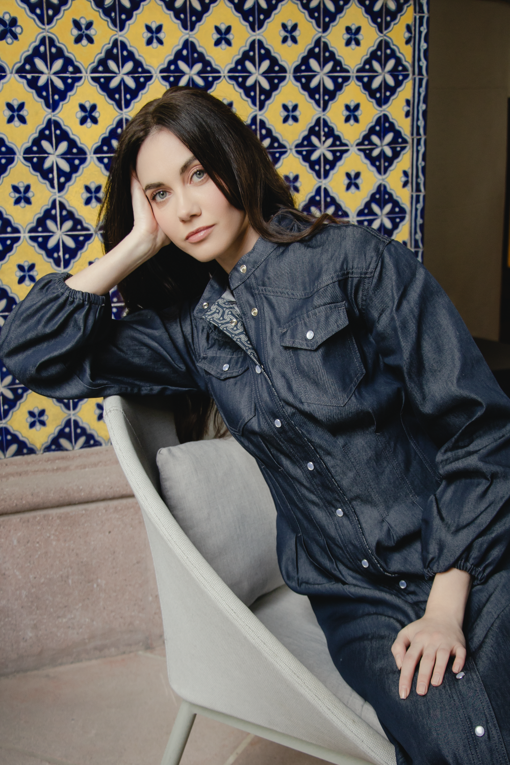 RIVIERA DENIM DRESS