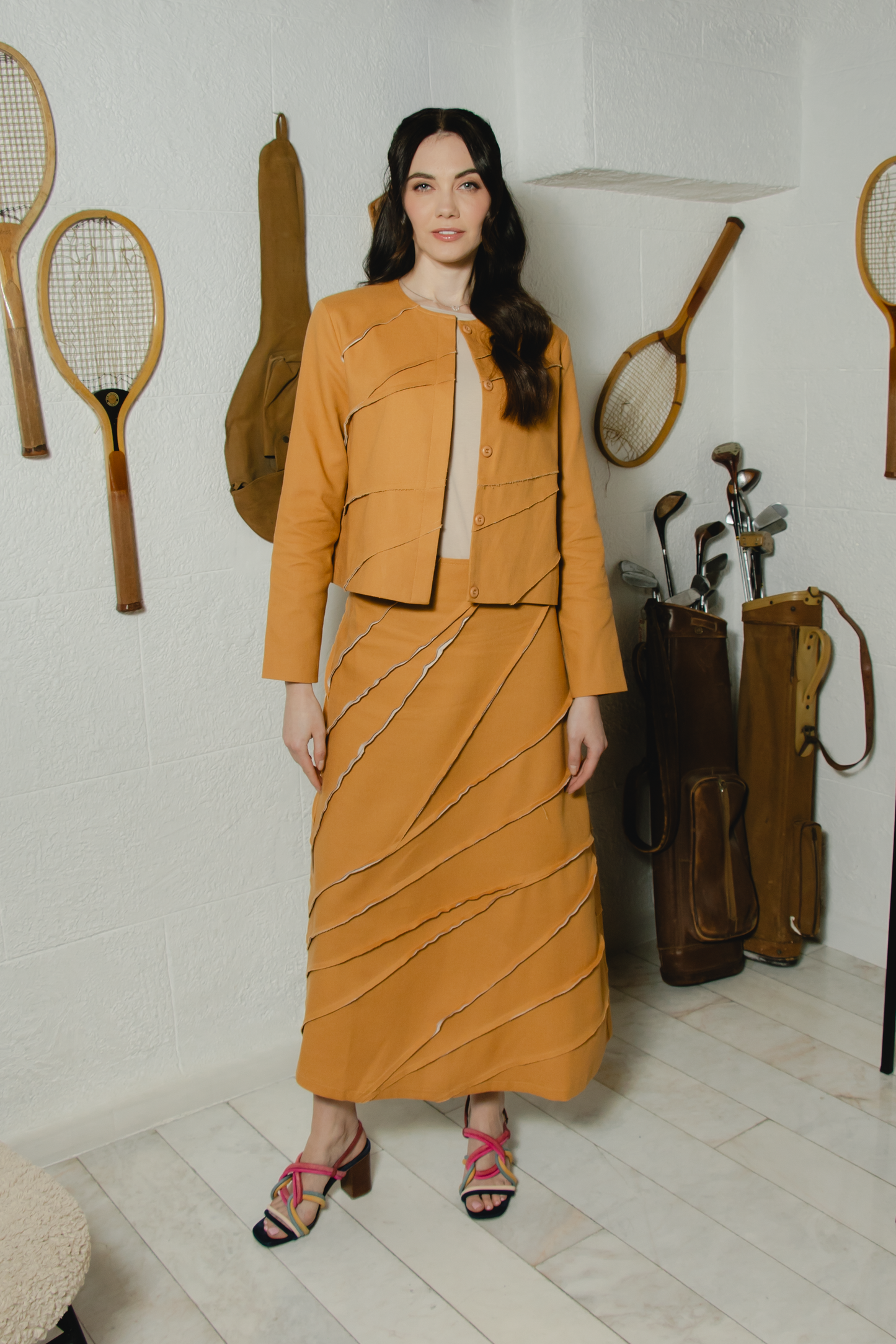 CHIC LINE SET ORANGE
