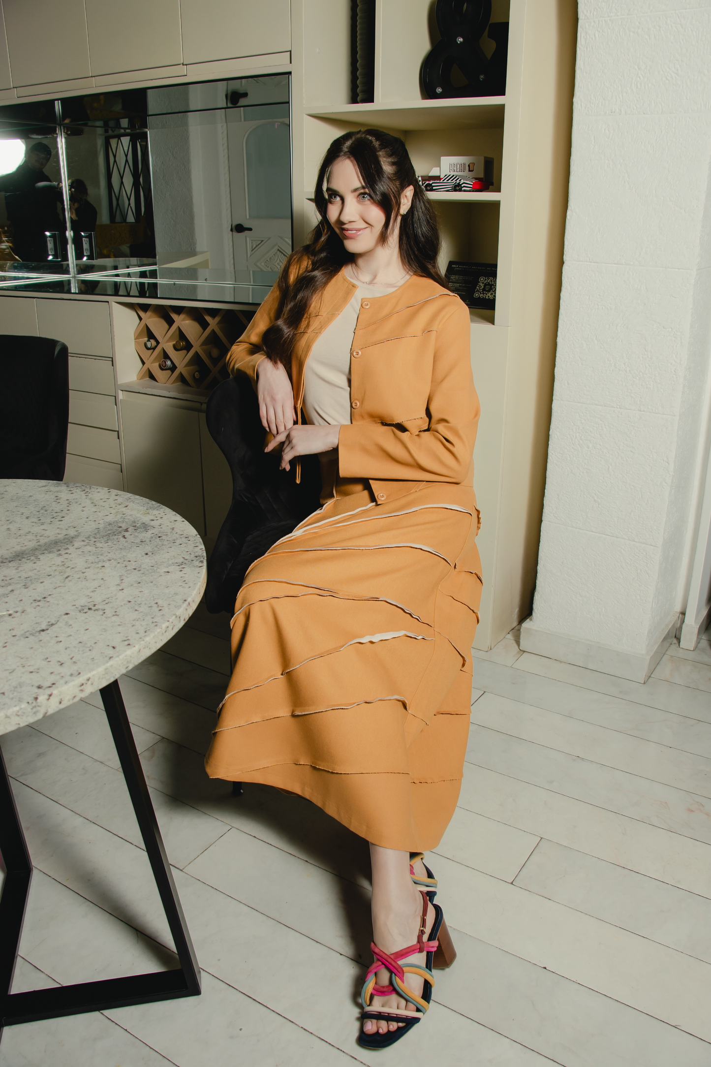 CHIC LINE SET ORANGE