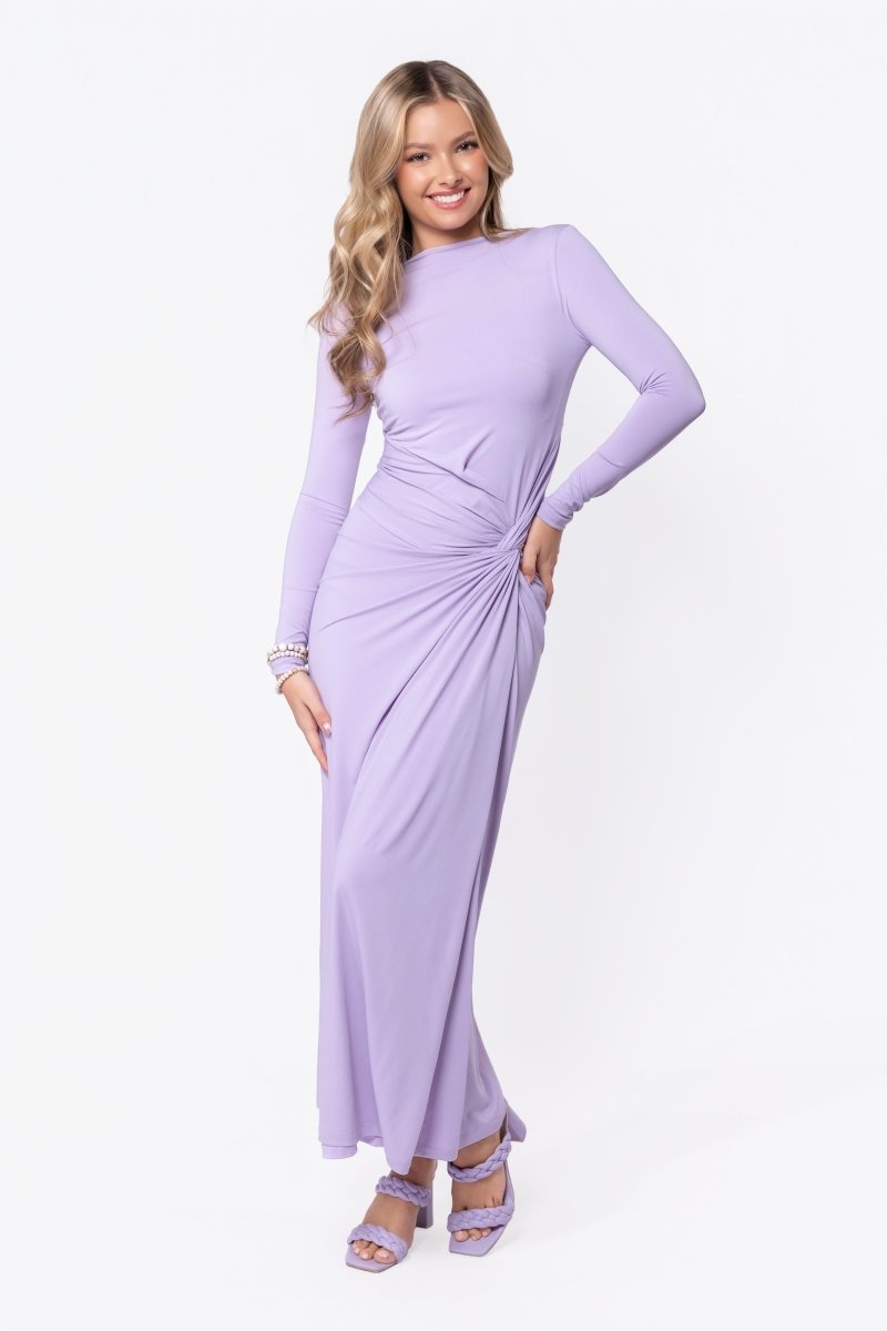 AMARI LAVENDER  MAXI DRESS