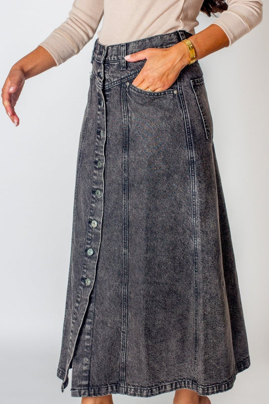 BLACK ARIELLA SKIRT