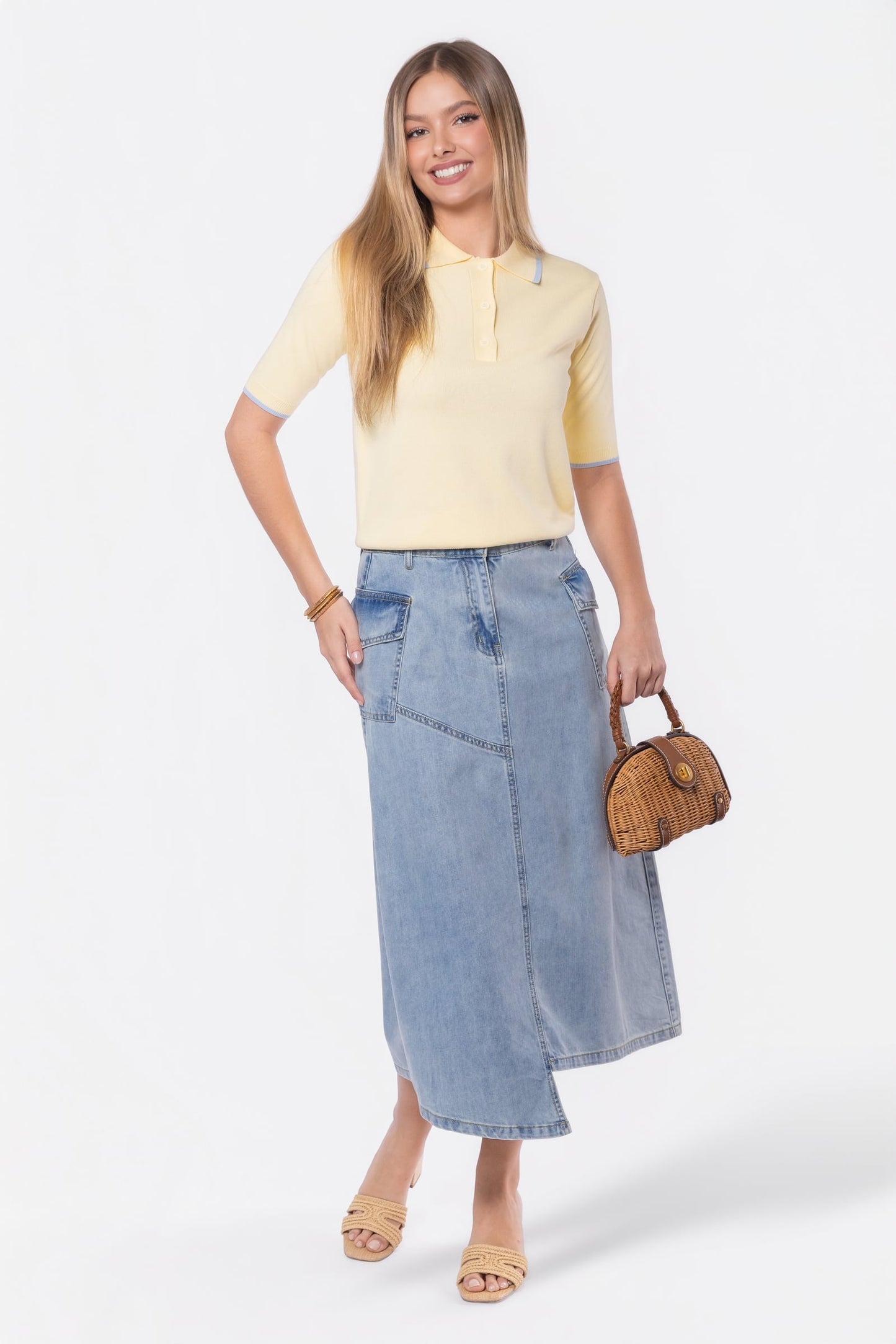 BLUE WILLA SKIRT