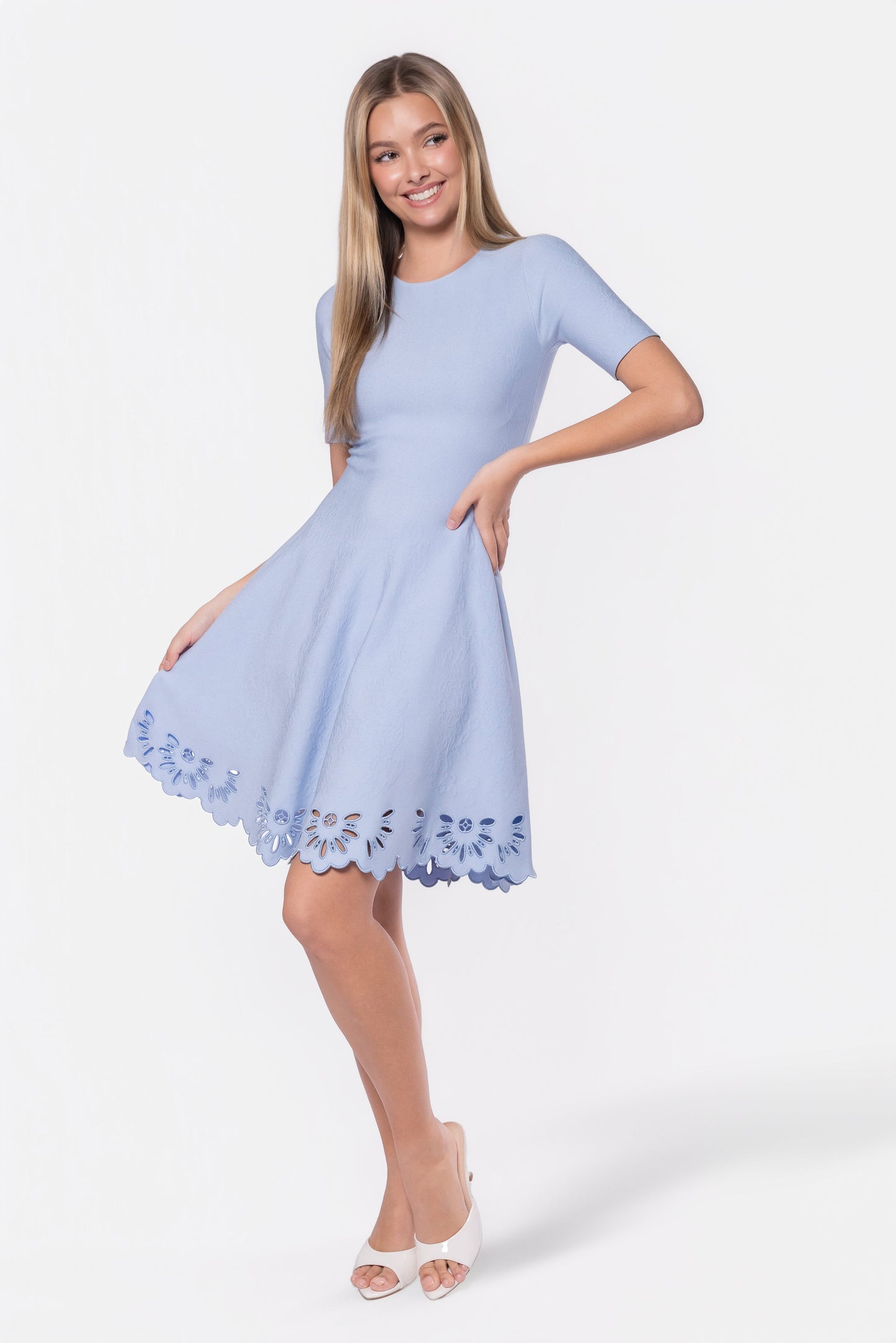 LILY LIGHT BLUE DRESS