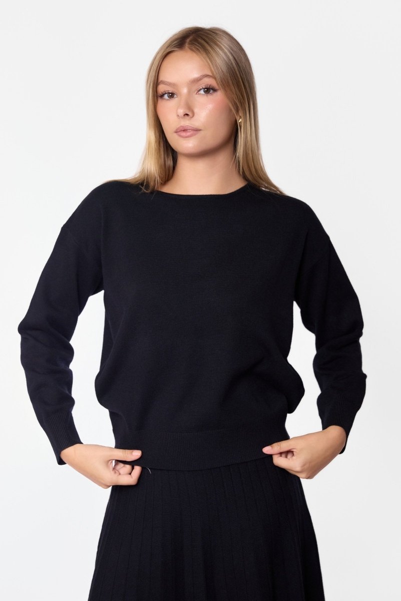 BLACK IRINA TOP