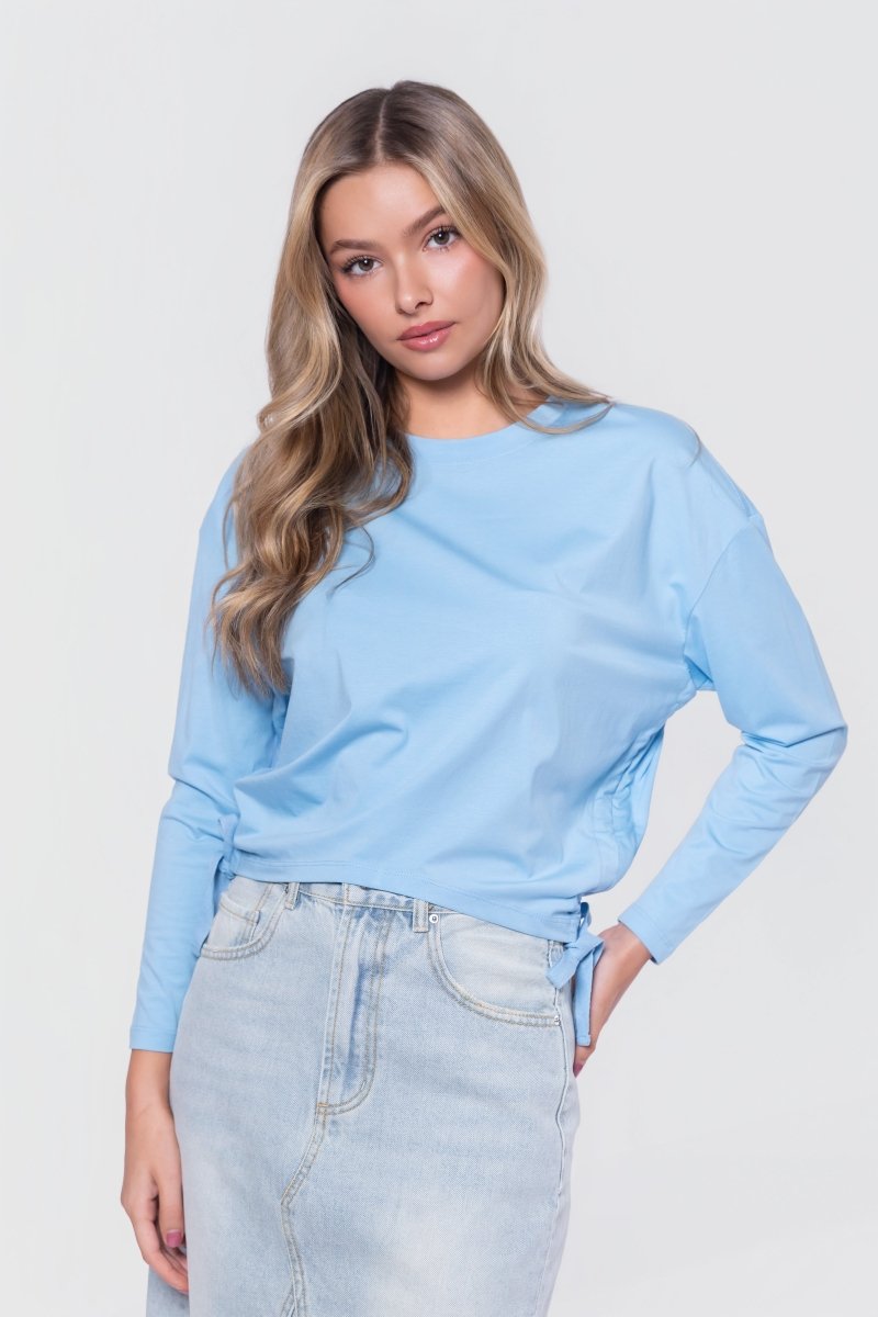 LIGHT BLUE LUMI TOP