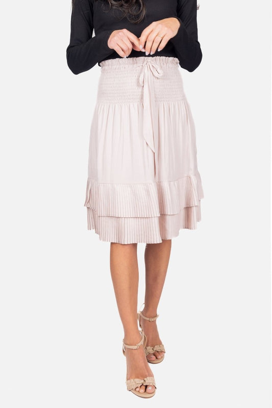 KHAKI NINA SKIRT