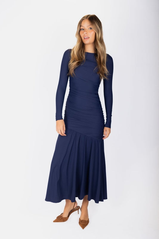 NAVY MIRI DRESS