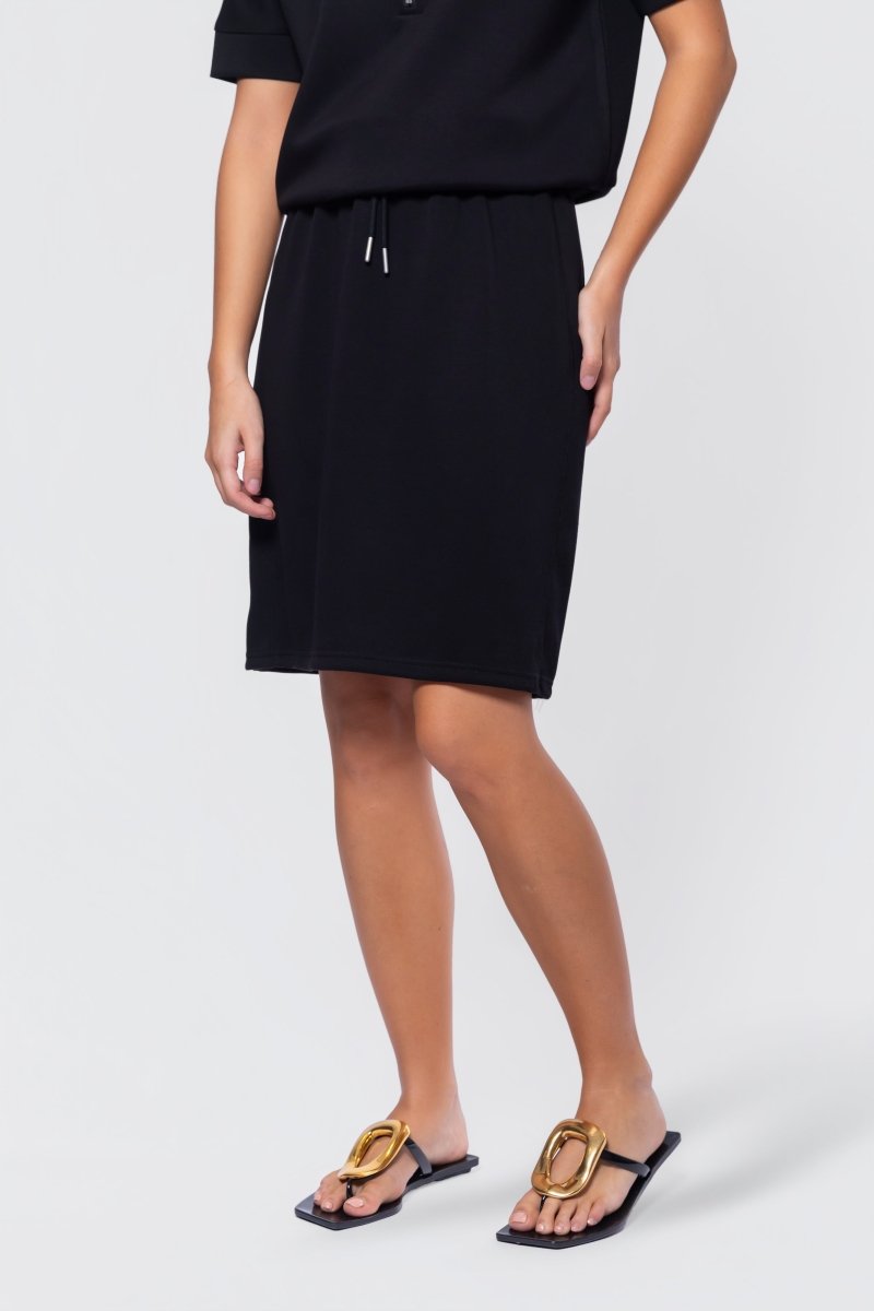 BLACK MINA MINI SKIRT