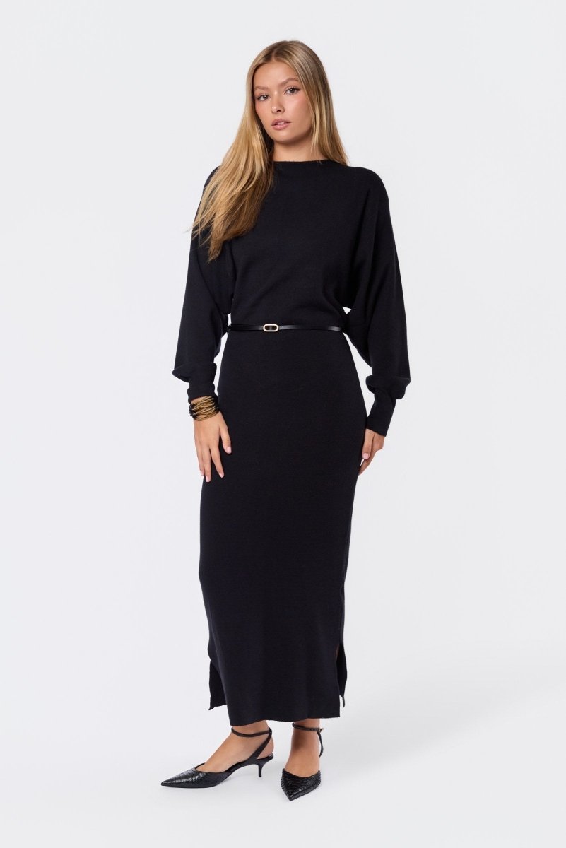 BLACK GRAZIA DRESS