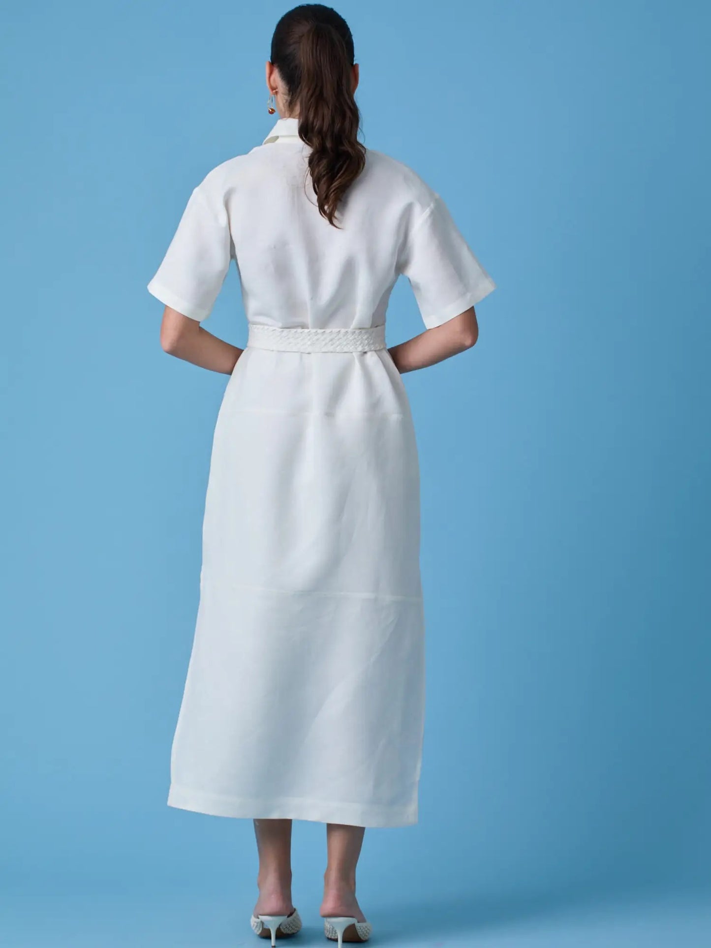 OFF WHITE LAWRENCE DRESS