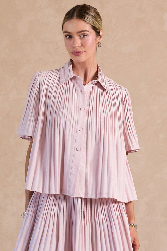 INDIGO PINK DOWN TOP