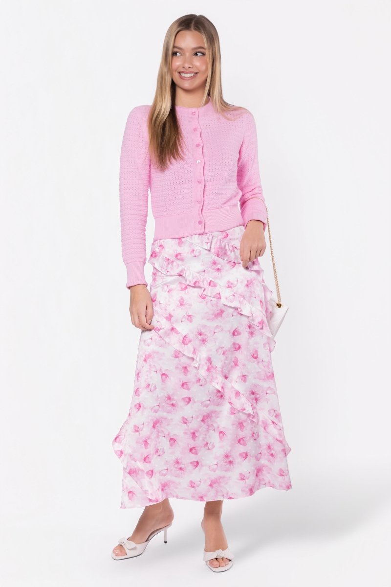 PINK JANE CARDIGAN