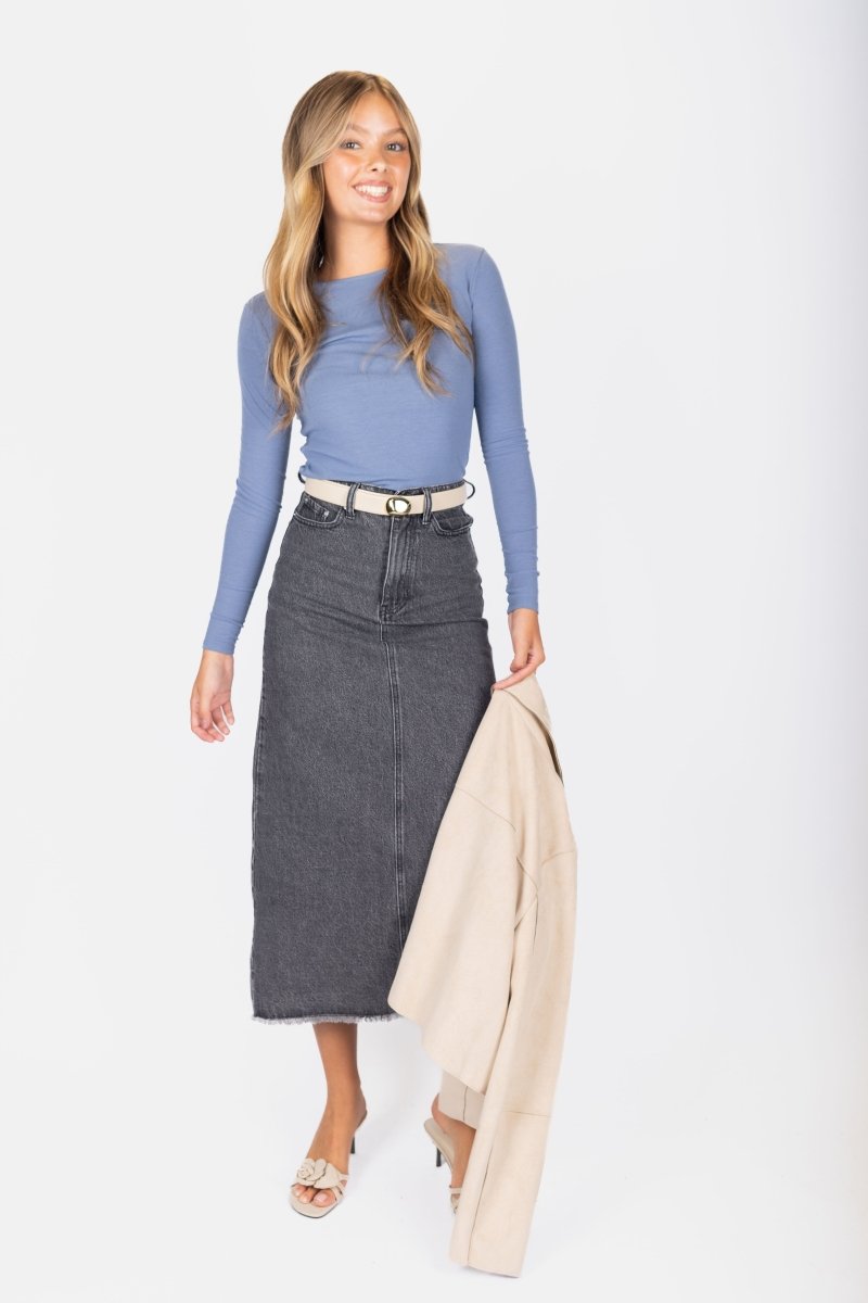 DENIM RENEE TEE