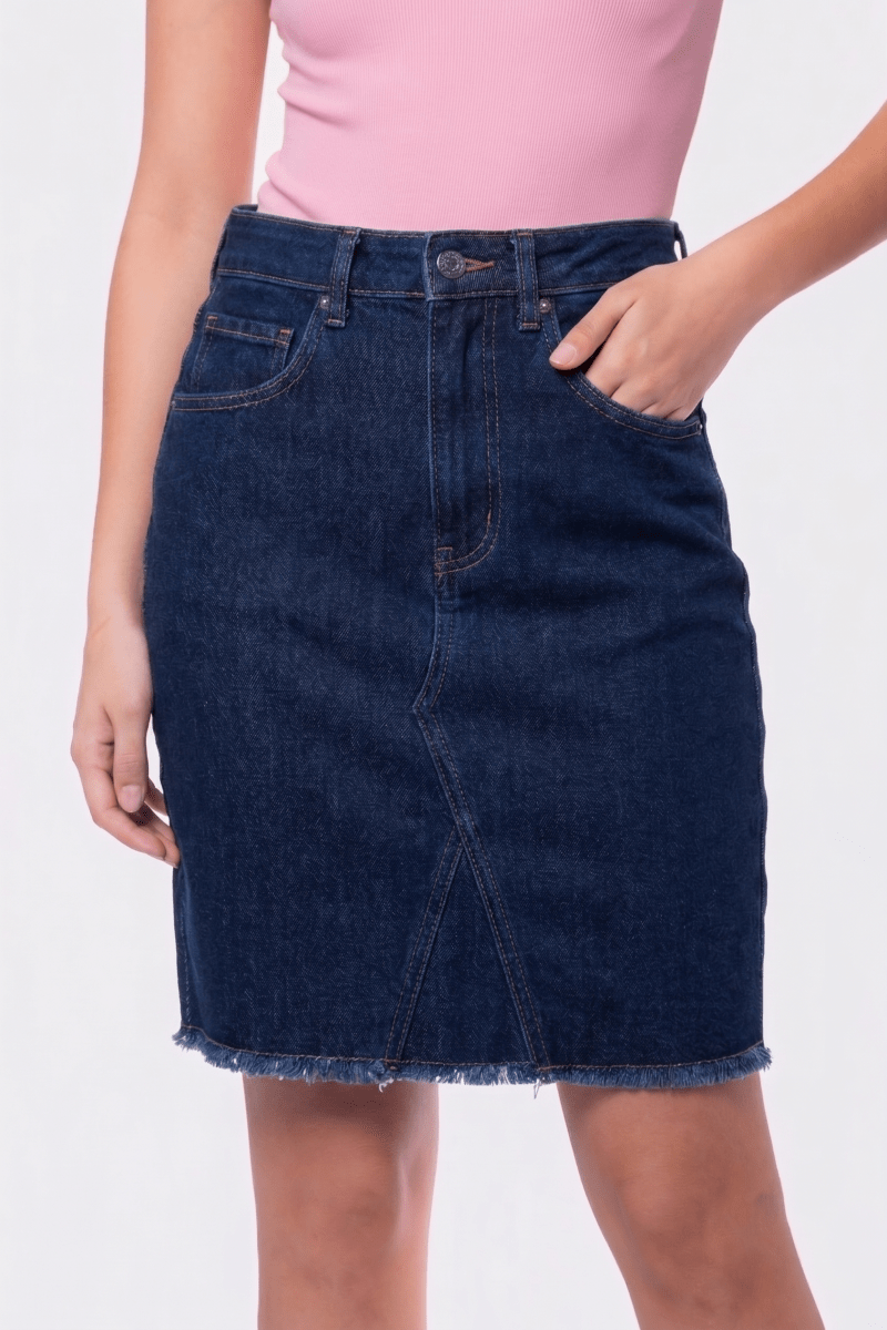 NAVY EMMA SKIRT
