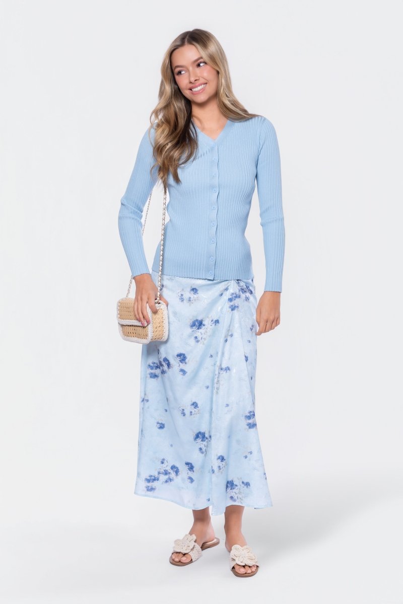 BLUE MOSS CARDIGAN
