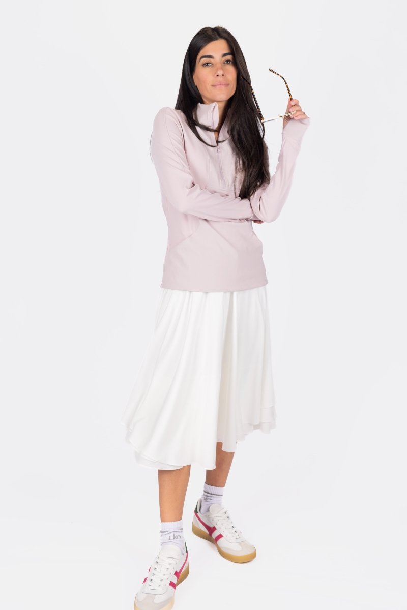 PINK ENDURE HALF ZIP