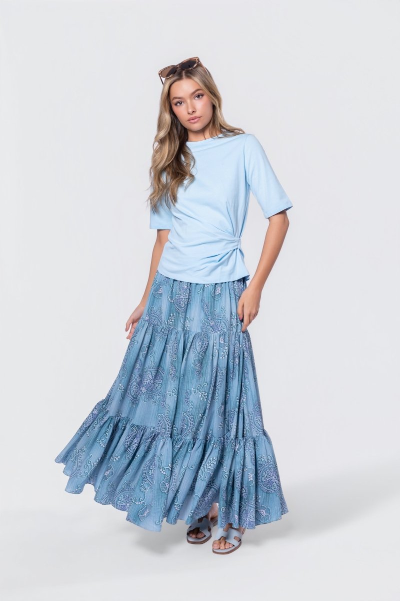 LIGHT BLUE SONIA TOP