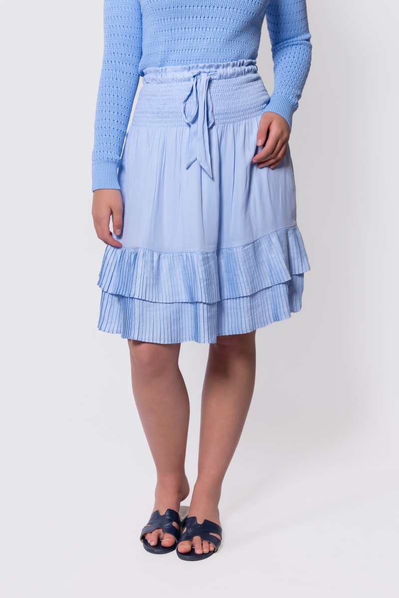 LIGHT BLUE NINA SKIRT