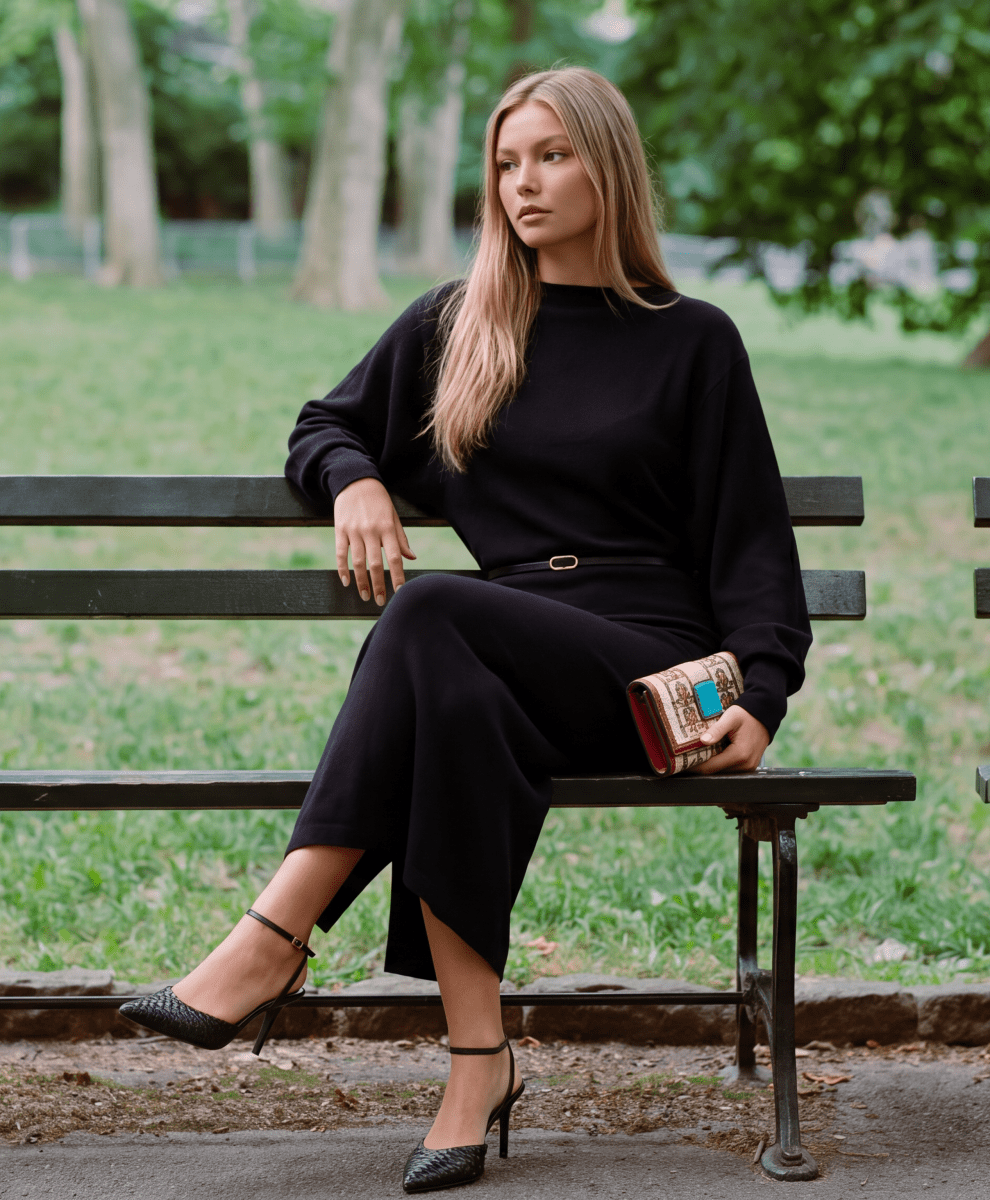 BLACK GRAZIA DRESS