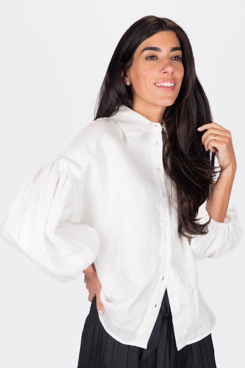 WHITE DARIA TOP