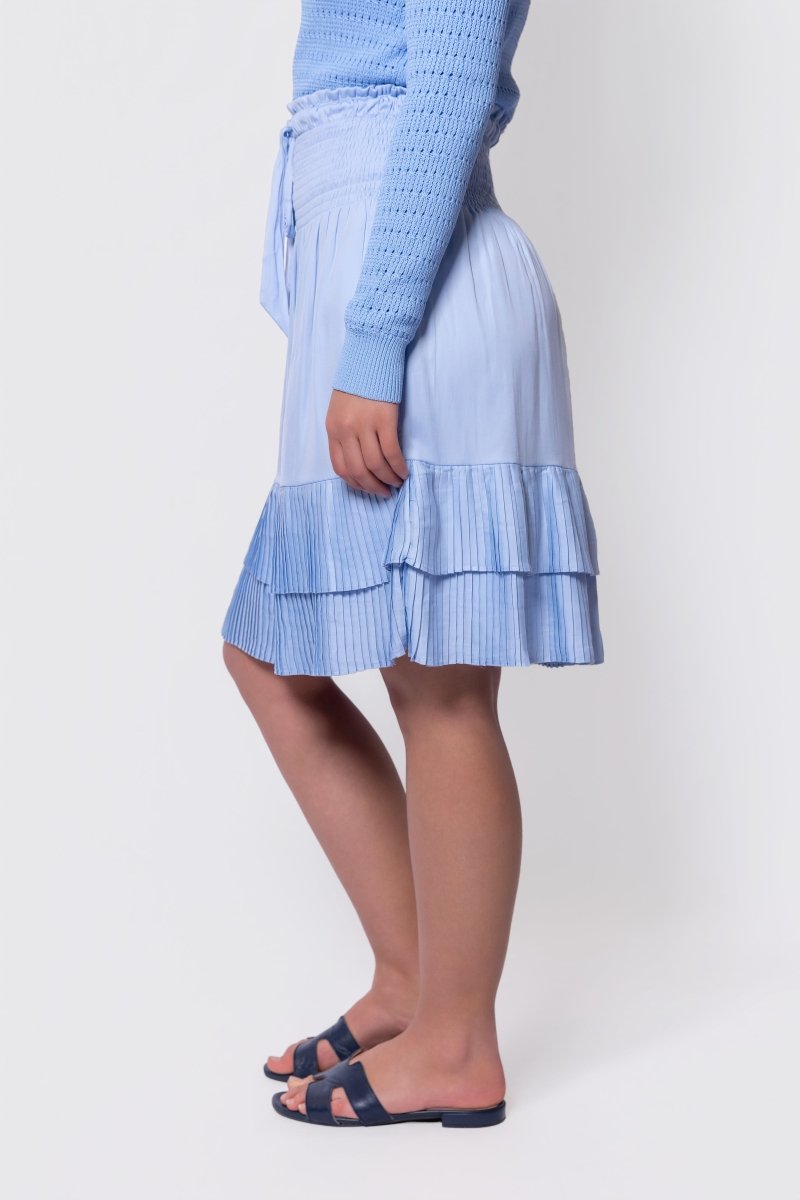 LIGHT BLUE NINA SKIRT