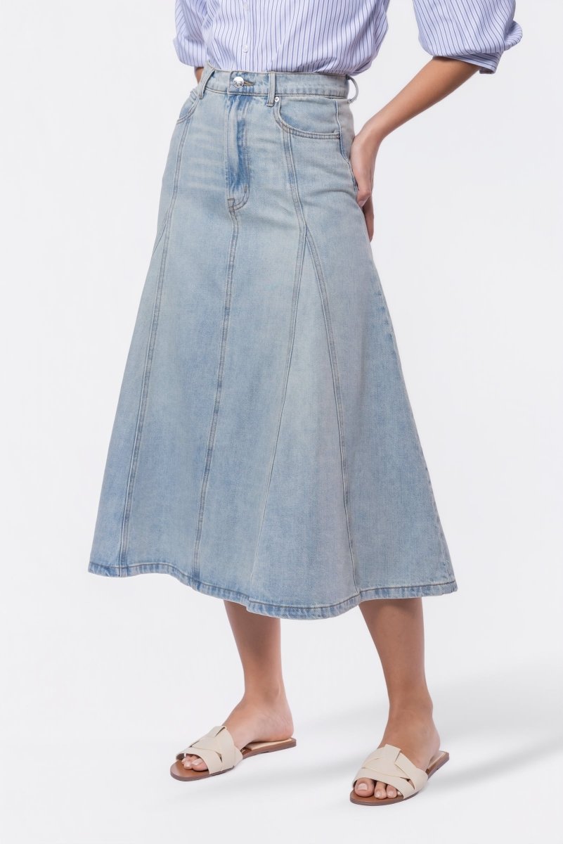 BLUE ROSIE SKIRT