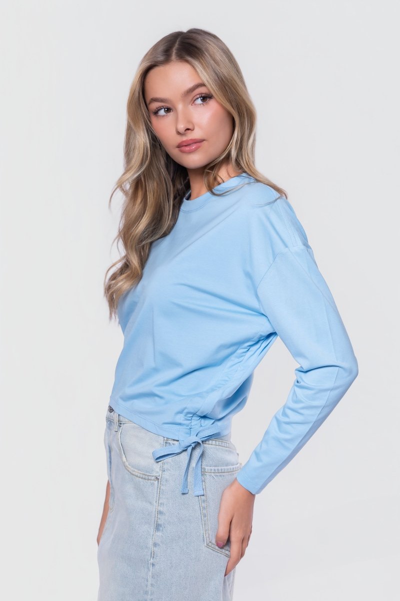 LIGHT BLUE LUMI TOP