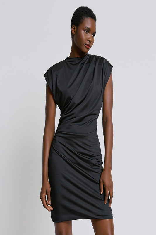 GRAY GATHERINGS MINI DRESS