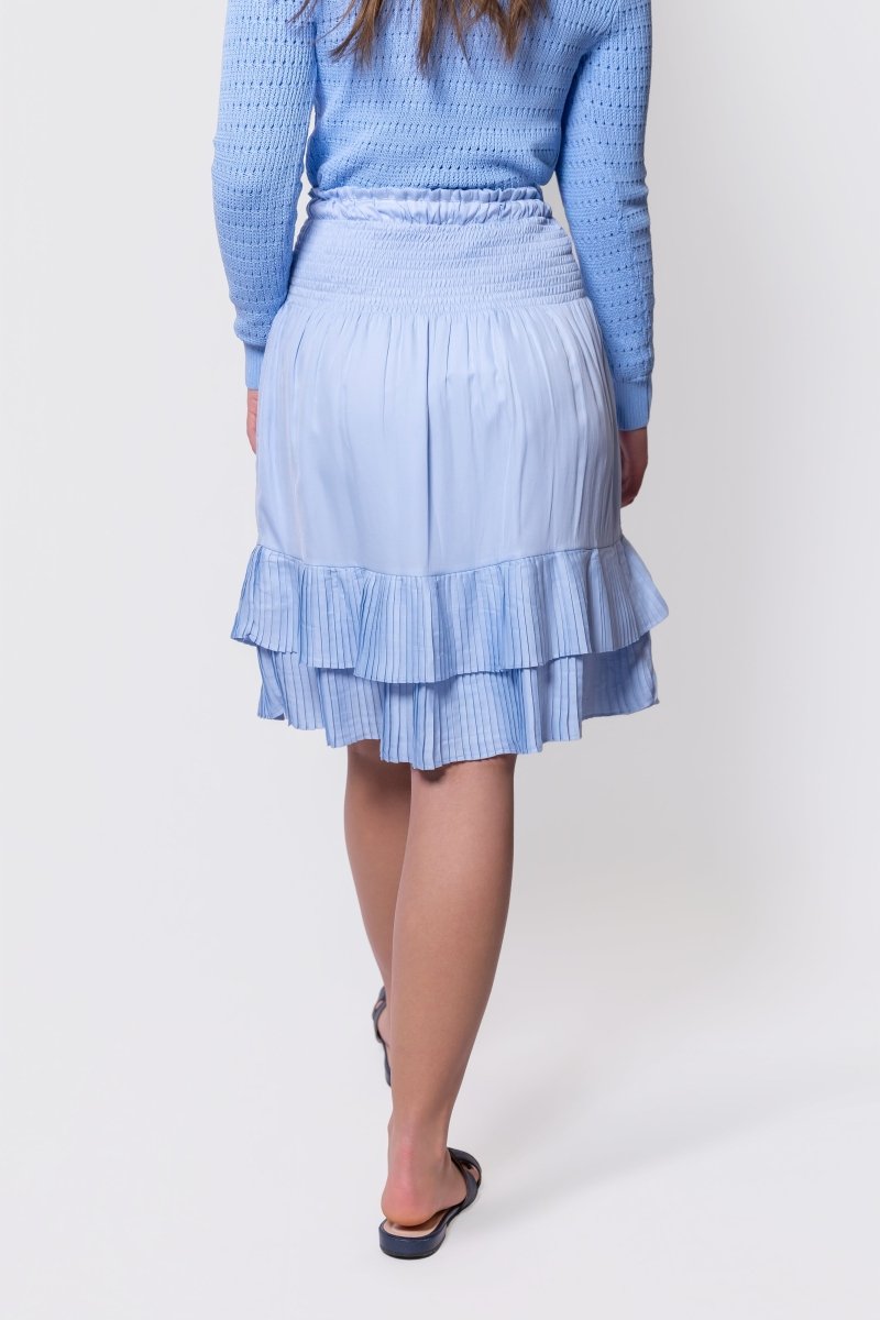 LIGHT BLUE NINA SKIRT