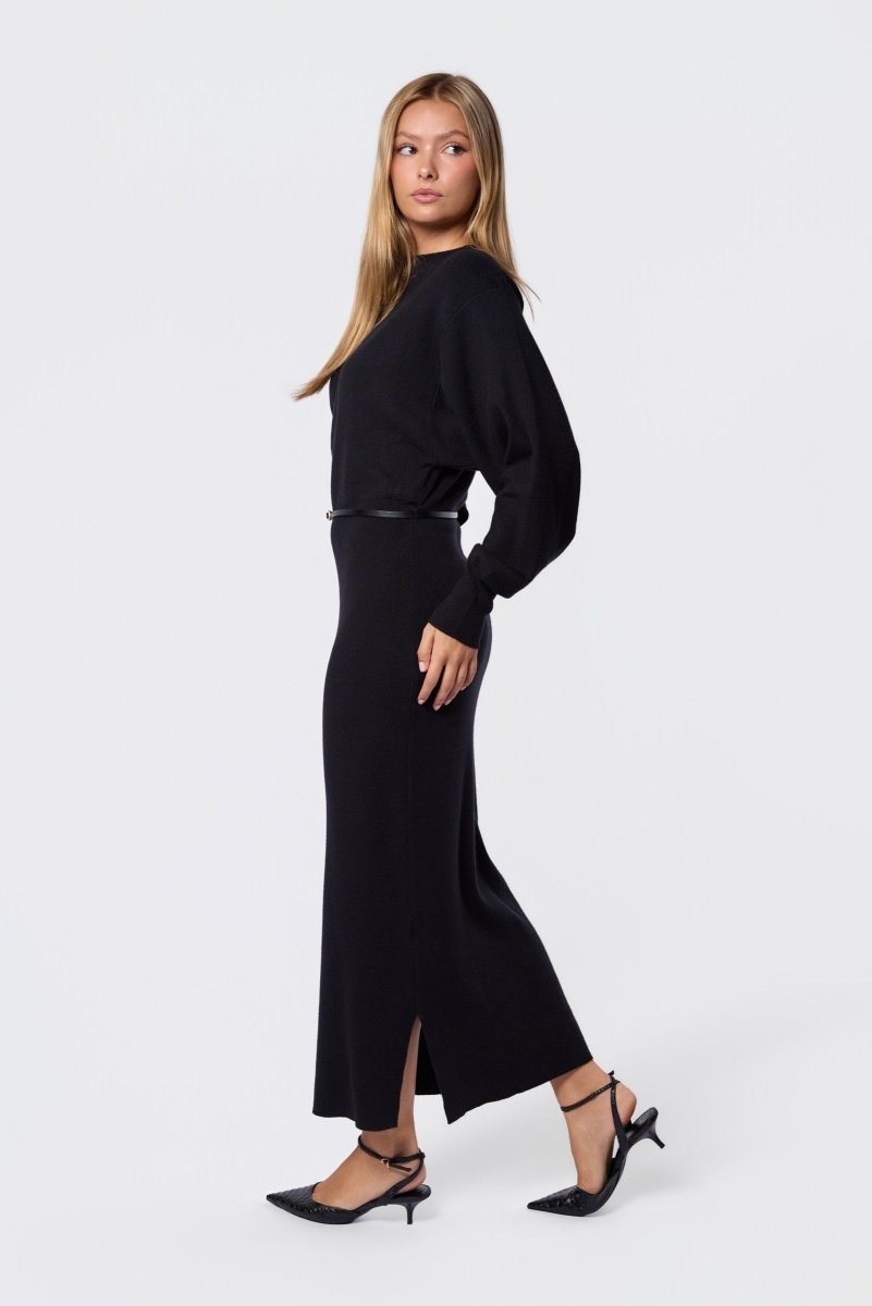 BLACK GRAZIA DRESS