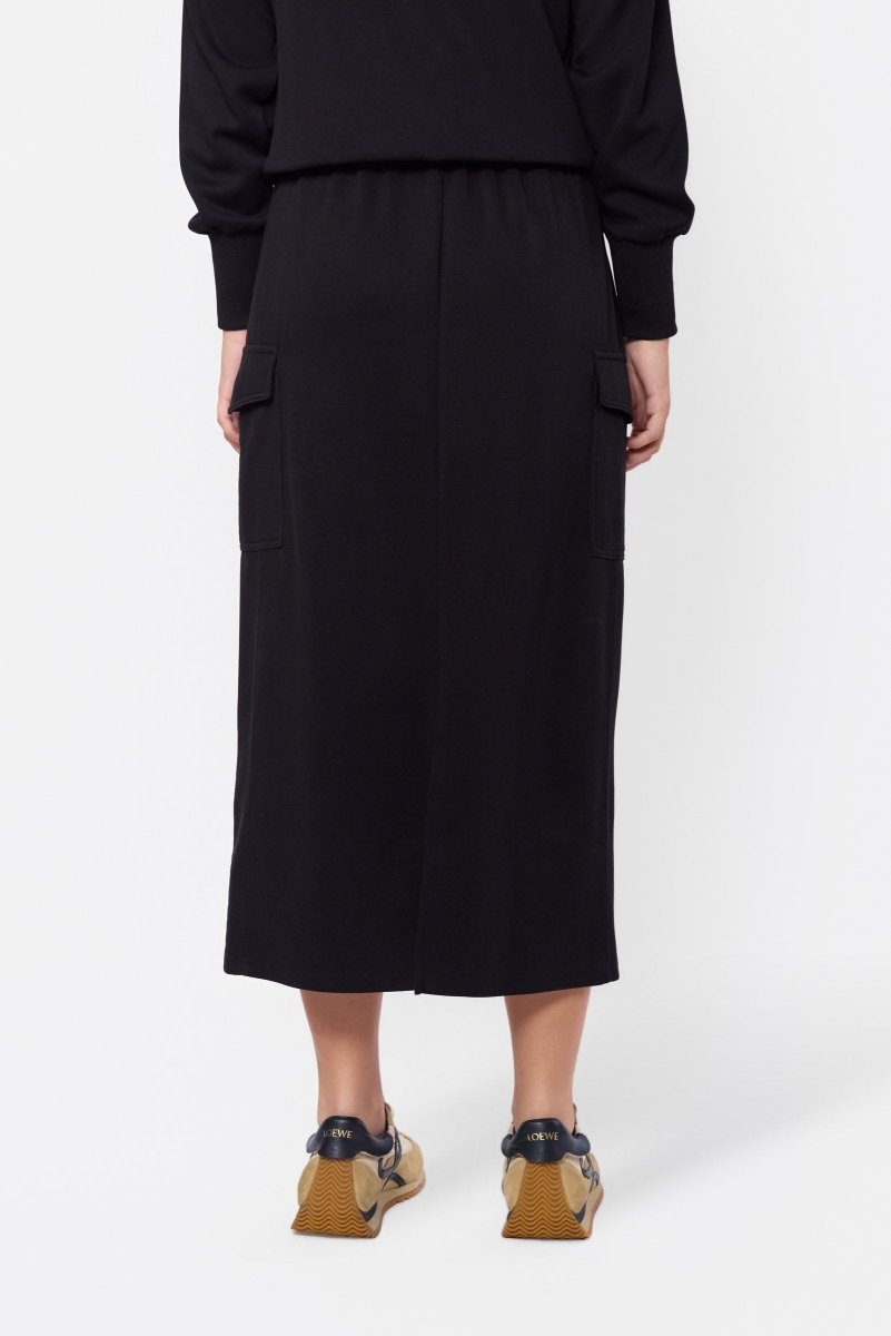 BLACK MINA CARGO SKIRT